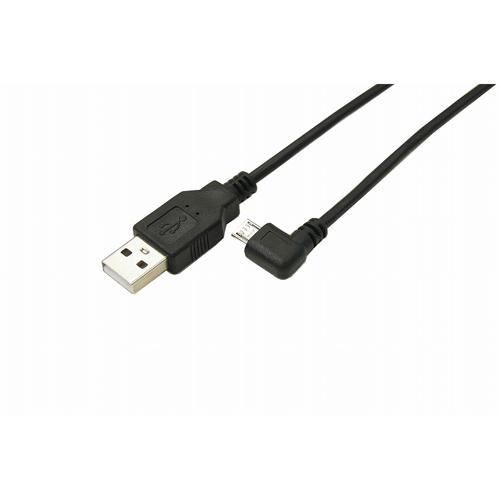 USB A to micro右L型100cmケーブル 取り寄せ商品