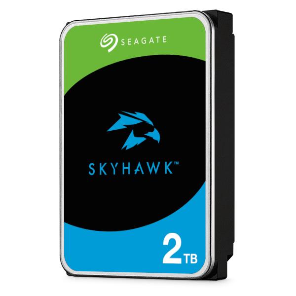 Seagate SkyHawk 3.5 2TB 内蔵HDD (CMR) メーカー3年保証 256MB...