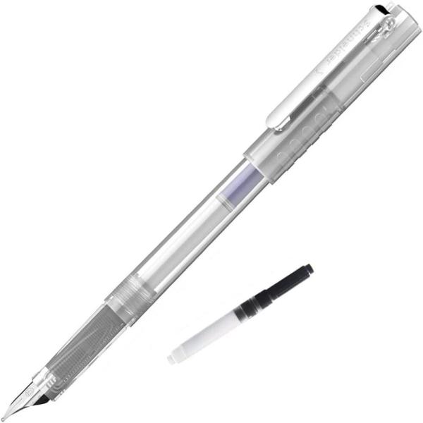 万年筆406透明軸セット 取り寄せ商品