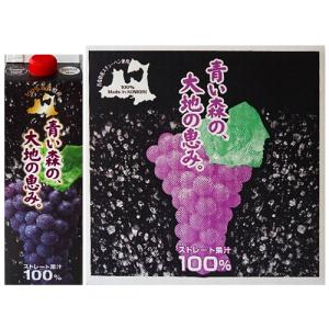 青い森の、大地の恵み。 青森県産りんご 100%ストレートリンゴジュース