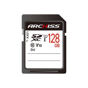 ARCHISS Standard SDXCメモリ―カード UHS-I U1 C10 128GB 目安...