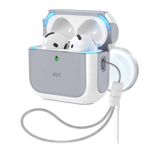 ORBIT MagSafe対応ハイブリッドケースfor AirPods 4 ホワイト 取り寄せ商品