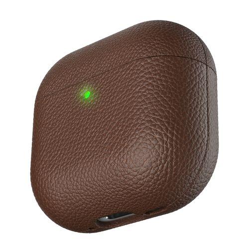 Artisan イタリアン本革ケース for AirPods 4 ナチュラルブラウン 仕入先在庫品