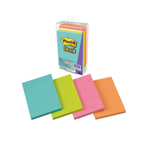 ３Ｍ 【10個セット】  Post-it ポストイット 強粘着ノート マルチカラー1 取り寄せ商品