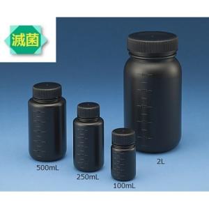 Jボトル丸型 広口 遮光 100mL 滅菌済 200本 1533-02 (1ケース(200本入り)) 取り寄せ商品