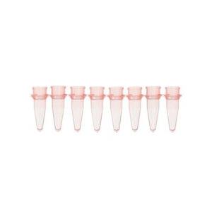 Bio Plas PCRチューブ 8連0.2mL 赤 125本入 5010-2 ) 取り寄せ商品