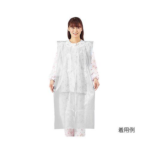 プロシェア食事用PEエプロン 白 50枚入 (1箱(50枚入り)) 取り寄せ商品