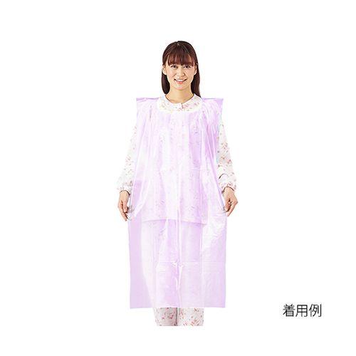 プロシェア食事用PEエプロン ピンク 50枚入 (1箱(50枚入り)) 目安在庫=○