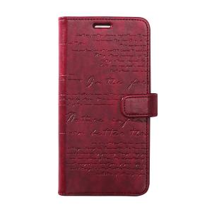 ZENUS Galaxy Note 8 Lettering Diary レッド 目安在庫=○