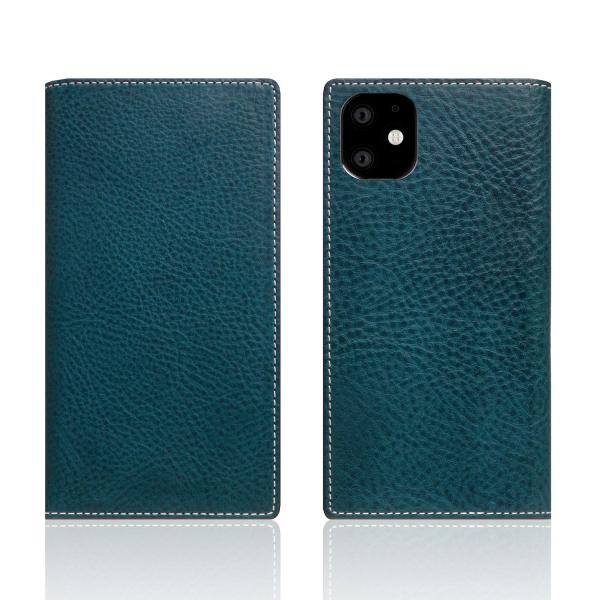iPhone 11 Minerva Box Leather Case ブルー 仕入先在庫品