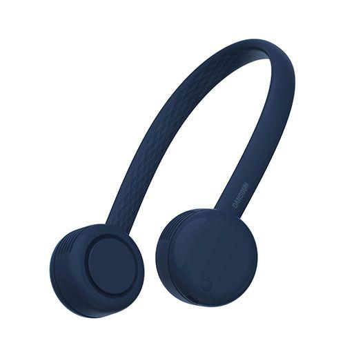 FLEX 羽根なし首かけ扇風機 クラシックブルー 取り寄せ商品