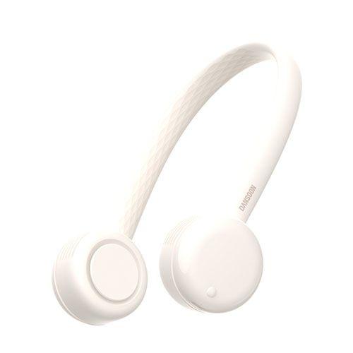 FLEX 羽根なし首かけ扇風機 クリームホワイト 取り寄せ商品