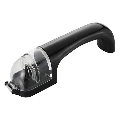 イージーシャープ ダイヤモンドシャープナー 手前に引くだけで簡単に切れ味復活 握りやすいハンドル形状...