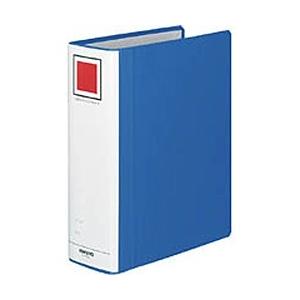 フ-RT671B チューブファイル<エコツインR> B5縦 70mmとじ 2穴 青 取り寄せ商品