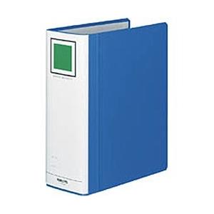 フ-RT681B チューブファイル<エコツインR> B5縦 80mmとじ 2穴 青 取り寄せ商品