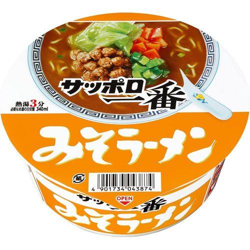 サンヨー食品販売 サッポロ一番 みそラーメンどんぶり７７ｇ（12個） 取り寄せ商品