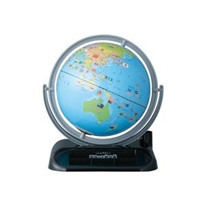 しゃべる国旗付き地球儀　トイ　（２５ｃｍ　全回転） 目安在庫=○