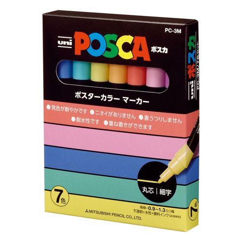 ポスカ PC-3M 7色 目安在庫=○
