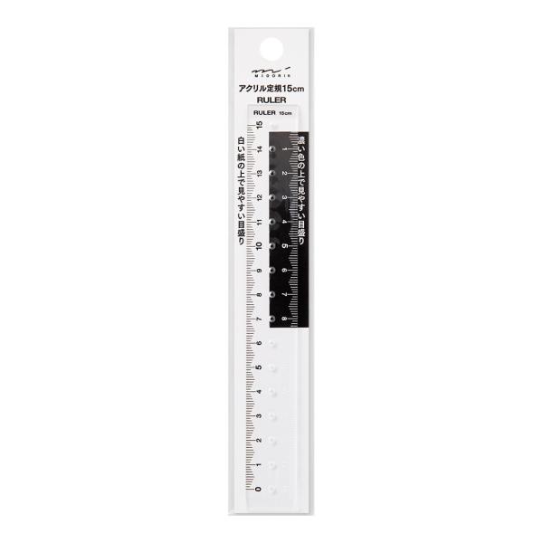 定規＜１５ＣＭ＞　透明Ａ 目安在庫=○