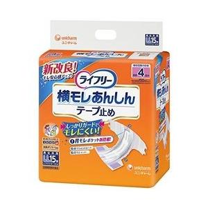 ユニ・チャーム ライフリー横モレ安心テープ止め　ＬＬ１５枚入り（1個） 目安在庫=△