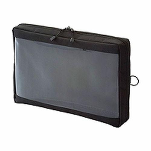 SMART FIT クリヤーボックスポーチ　ブラック 取り寄せ商品