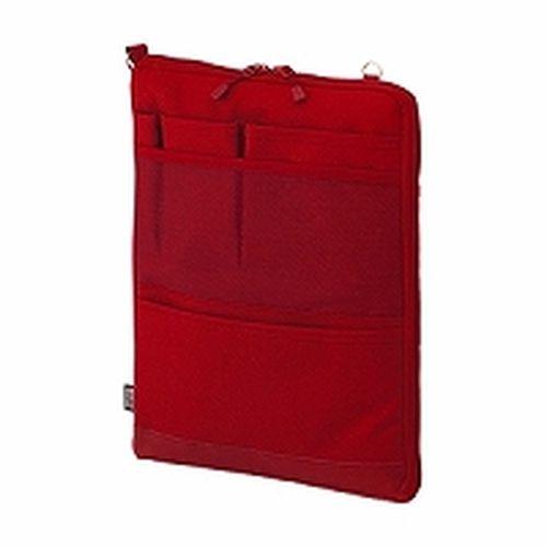 SMART FIT ACTACT バッグインバッグ（タテ型）　レッド 取り寄せ商品