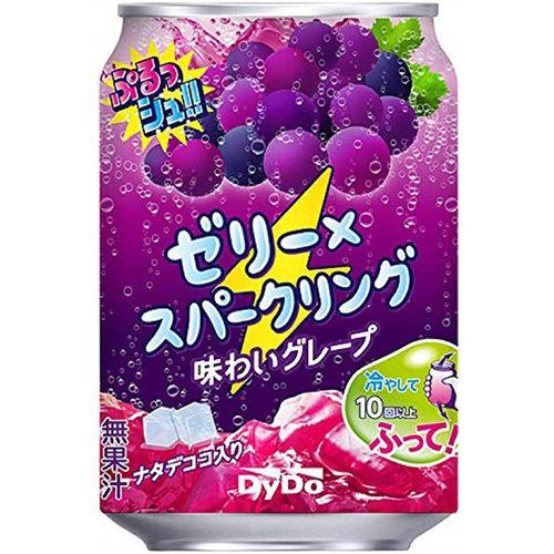 ダイドードリンコ ぷるっシュ!! ゼリー×スパークリング グレープ 280g×24本 取り寄せ商品