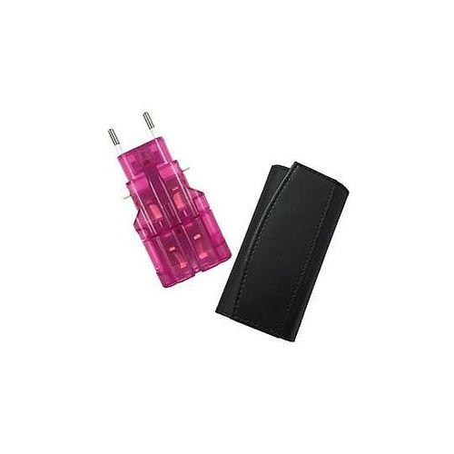 海外用変換プラグケース付きサスケ3／ピンク WP-90M 取り寄せ商品