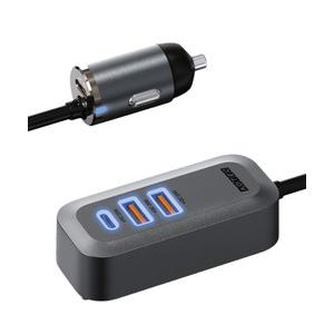 ACPD-V100A2C2 PD対応シガー充電器/100W/USB-Ax2・Cx2/ブラック 取り寄...