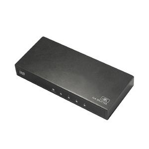 ラトックシステム RS-HDSP4P-4KZ 4K60Hz対応 1入力4出力 HDMI分配器 取り寄せ商品｜nanos