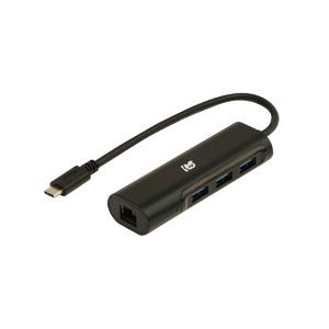 RS-UCLAN-H3 USB Type-C ギガビット対応LANアダプター USBハブ付き 目安在...