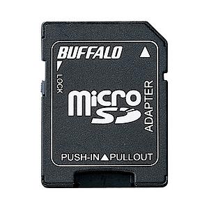 バッファロー BSCRMSDA microSD→SDヘンカンアダプター 取り寄せ商品