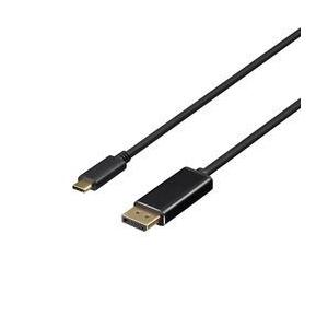BDCDP20BK ディスプレイ変換ケーブル USB Type-C - DP 2m ブラック 取り寄...