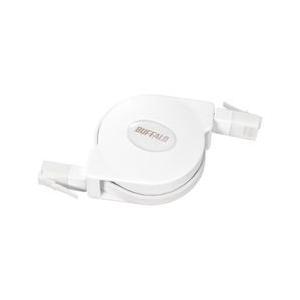 BL6TM15WH ツメの折れないCat6LANケーブル巻取式1.5mホワイト 取り寄せ商品
