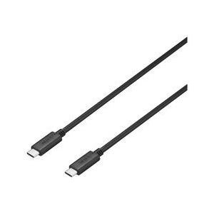 BU3CC5P05BK USB3.2Gen2 C-C PD5A対応ケーブル 0.5m ブラック 取り...