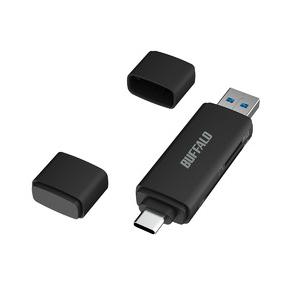 BSCR130U3CBK Type-C/Type-A接続 USB3.2 Type-Cカードリーダー ...