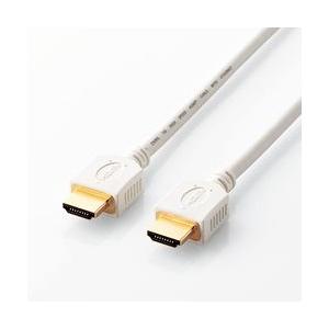 イーサネット対応HIGHSPEED HDMIケーブル 1.0m ホワイト 目安在庫=○