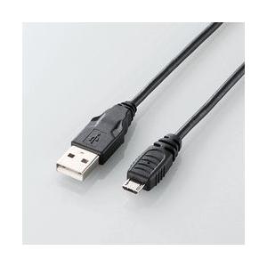 エレコム Micro-USB(A-MicroB)ケーブル 2m U2C-AMB20BK 目安在庫=○
