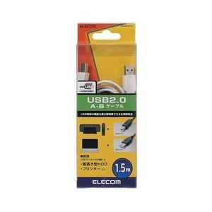 USB2.0 A-Bケーブル 1.5m ホワイトの買取情報