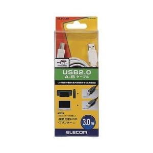USB2.0 A-Bケーブル 3m ホワイトの買取情報