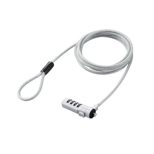 セキュリティワイヤー 小型 首振り90度 ヘッド部360度回転 ESL-37I 目安在庫=○