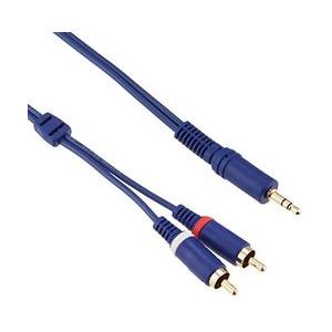 エレコム オーディオケーブル 3.5Фステレオミニプラグ - ピンプラグ×2 1m メーカー在庫品