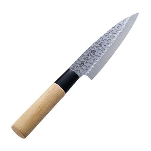 濃州孫六作 古流小出刃包丁 刃渡12cm 岐阜県関市製造 手に馴染みやすい天然 取り寄せ商品