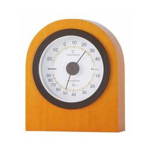 EMPEX 温度・湿度計 ベルモント 温度・湿度計 置用  メープル 取り寄せ商品