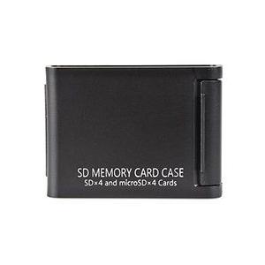 メモリーカードケースAS SD4 ブラック 4枚収納 ASSD4BK メーカー在庫品