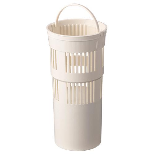 流し用ゴミカゴ 80mmタイプ ホワイト 1個 目安在庫=○