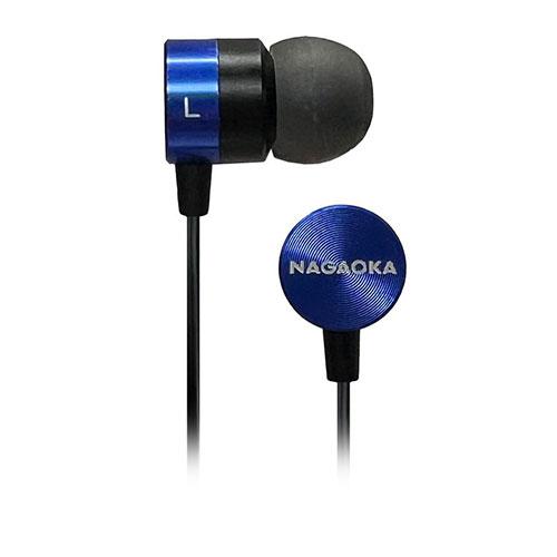 NAGAOKA アルミニウムハウジングマイク付きUSB-Cプラグイヤホン ディープブ 取り寄せ商品