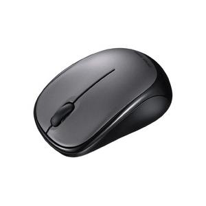 静音BluetoothブルーLEDマウス(ダークシルバー) メーカー在庫品