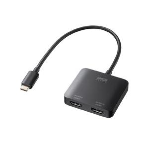USB Type C-HDMI変換アダプタ(2ポート/4K対応) メーカー在庫品