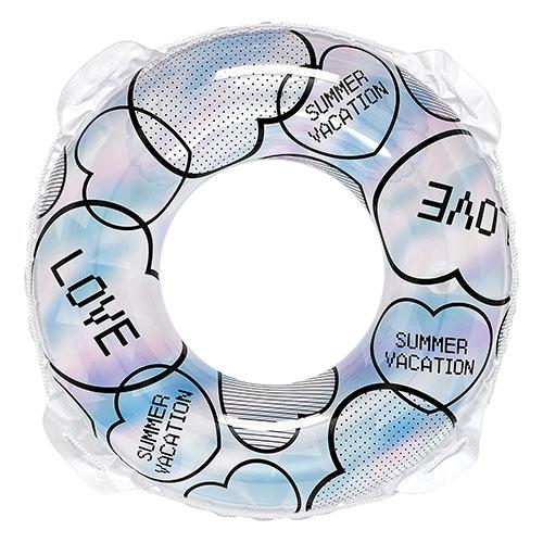 浮き輪 ハートライン 80cm すばやく空気注入・排出しやすい 対象年齢6歳以上 取り寄せ商品